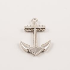 Metal Anchor Silver (2.8x1.9cm)