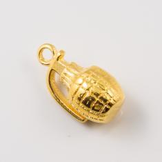 Gold Plated Metal Grenade