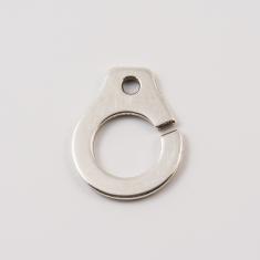 Metal Handcuff Silver (1.5x1.2cm)