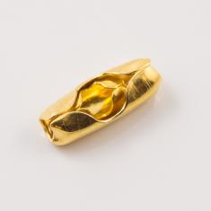 Κούμπωμα Αλυσίδας Καζανάκι Χρυσό 2mm