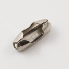 Κούμπωμα Αλυσίδας Ασημί 2.2mm