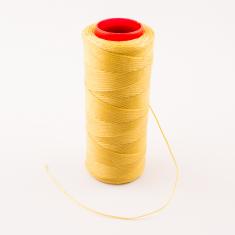 Waxed Cotton Cord Gold Beige 100m