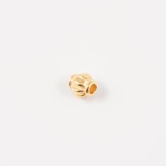Gold Plated Metal Grommet (0.4x0.2cm)