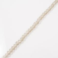 Set Polygonal Beads Gray 6mm