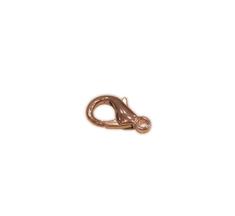 Lobster Claw Clasp Pink-Gold 1.5cm