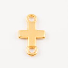Gold Plated Cross (1.8x1.1cm)