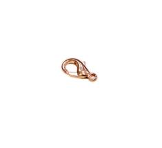 Lobster Claw Clasp Pink-Gold 1cm