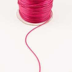 Waxed Linnen Cord Fuchsia (1.5mm)