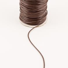 Waxed Linnen Cord Dark Brown 1.5mm