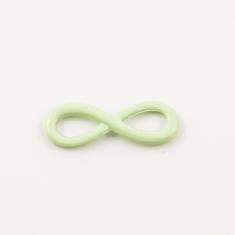 Metal Infinity Light Green (2.4x0.8cm)