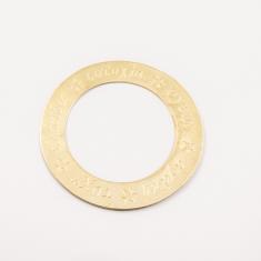 Gold Plated "Circle of Wishes" (6cm)