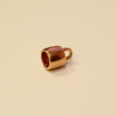 Ακροδέκτης Χρυσό-Ροζ (8mm)