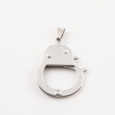 Steel Handcuff (4.7x3.3cm)