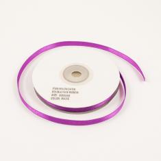 Satin Double Face Ribbon Mauve 6mm