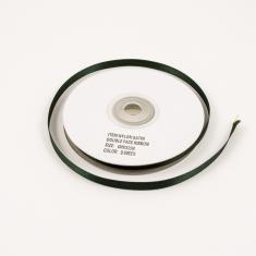 Satin Ribbon Dark Green 6mm