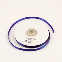 Satin Double Face Ribbon Royal Blue 6mm