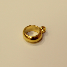 Gold Plated Hoop for 8mm