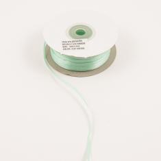 Satin Double Face Ribbon Seafoam 3mm