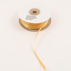 Satin Double Face Ribbon Gold 3mm