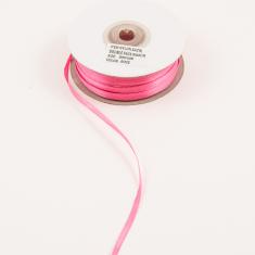Satin Double Face Ribbon Rose 3mm