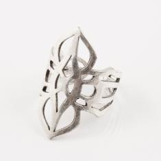 Μεταλλικό Δαχτυλίδι Διάτρητο (3.1x2cm)