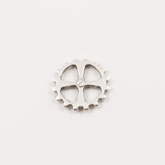 Metal Wheel Silver (1.4cm)