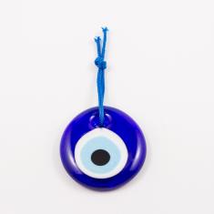 Γυάλινο Μάτι Μπλε (5.5cm)