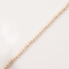 Polygonal Beads Ivory(4mm)