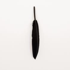 Φτερό Μαύρο (14x2cm)