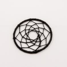 Ονειροπαγίδα Μαύρη  (6x6cm)