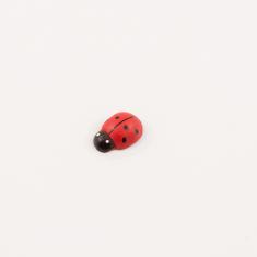 Wooden Lady Bug (1.1x0.8cm)