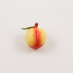 Peach Fimo (3x2.9cm)
