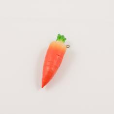 Carrot Fimo (5.8x1.7cm)