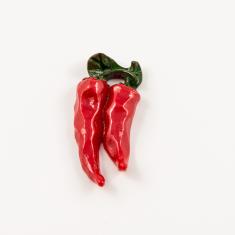 Acrylic Peppers Red (3.7x1.7cm)
