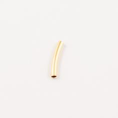 Gold Plated Tube (2.5x0.3cm)