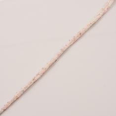Cotton Cord Ivory Splashes 6mm