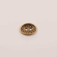 Σφυρίλατο Κουμπί Μπρονζέ (1.5x1cm)