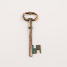 Bronze Key Oxidized 5.8x1.4cm